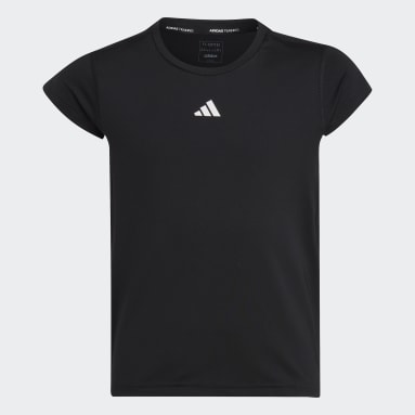 Camiseta AEROREADY 3 bandas Negro Niña Sportswear
