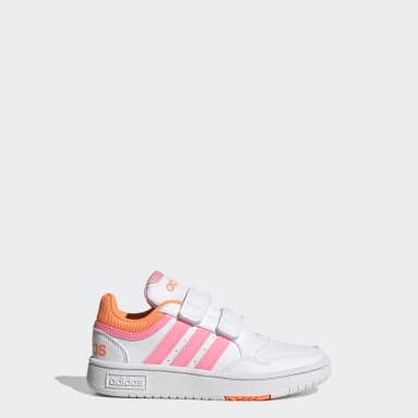 Sapatilhas Hoops Branco Criança Sportswear