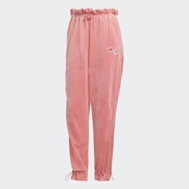 Calça moletom adidas feminina rosa top
