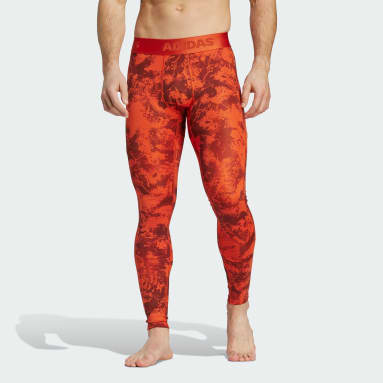 Mænd Tennis Rød Tennis Paris HEAT-RDY Techfit Long tights