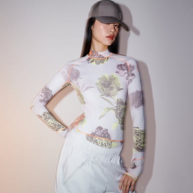 Camiseta Corta adidas by Stella McCartney Manga Larga