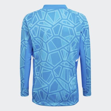 Polera de Arquero Manga Larga Condivo 22 Azul Niño Fútbol