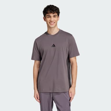Essentials 3-Stripes Single Jersey Tee