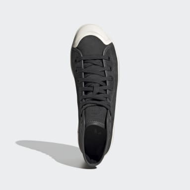 Men Originals Grey Nizza 2 Leather Shoes