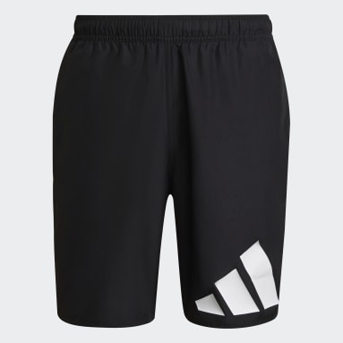 Short da nuoto Classic-Length Logo Nero Uomo Nuoto