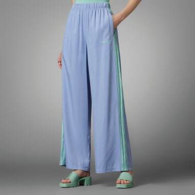 Kvinder Originals Blå Wide Leg bukser