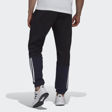 Pants de Felpa Essentials Colorblock Azul Hombre Sportswear