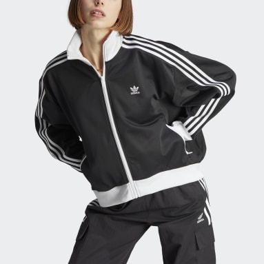 Dam Originals Svart Adicolor Classics Trackjacket