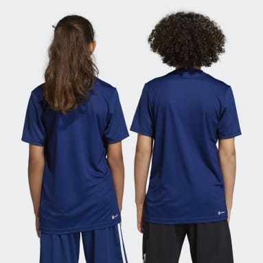 Camiseta Train Essentials AEROREADY Logo Ajuste Clásico Azul Niño Sportswear