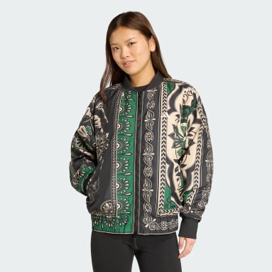 Jaqueta Varsity adidas X FARM