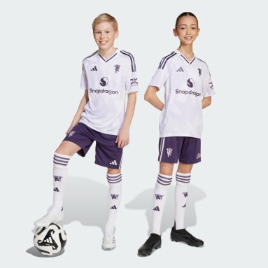 Pantalón corto segunda equipación Manchester United 25/26 (niños)
