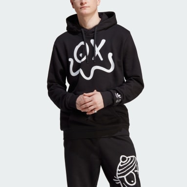 Moletinho Capuz adidas Originals x André Saraiva Preto Homem Originals