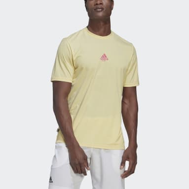 Homme T-shirts T-shirts adidas Polo imprimé Prisma Synthétique adidas pour homme en coloris Jaune 