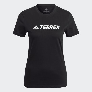 Women TERREX Black Terrex Classic Logo Tee