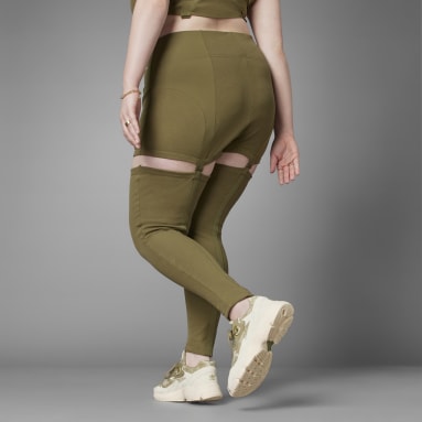 Frauen Originals Always Original Rib Two-in-One Leggings – Große Größen Grün
