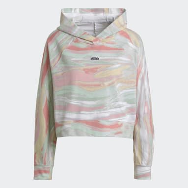 Women Originals Multicolor R.Y.V. Crop Hoodie