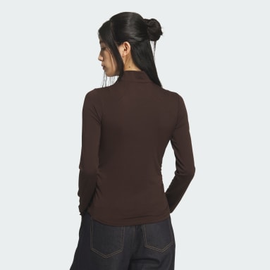 CAMISOLA JUSTA DE MANGA COMPRIDA