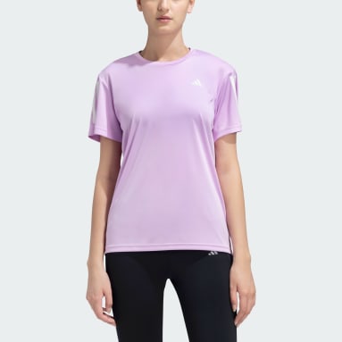 Women Running Purple OTR TEE LC