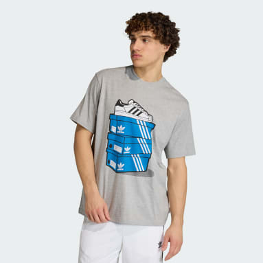 LOOSE GRAPHIC BLUE BOXES 5 T-Shirt