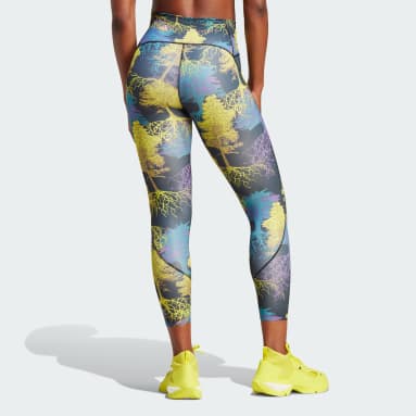 Mallas 7/8 adidas by Stella McCartney TruePurpose Optime Printed Training Verde Mujer adidas by Stella McCartney