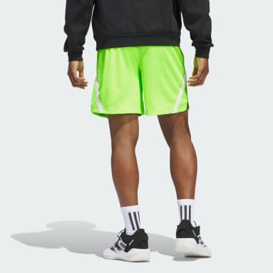 Lime green adidas soccer shorts store