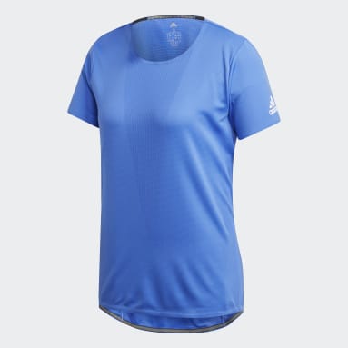 Camiseta Training HEAT.RDY Azul Mujer Running