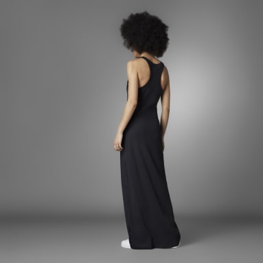 Women Lifestyle Black Blue Version Tank Dress