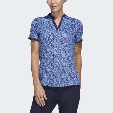 Women Golf Blue Ultimate365 Golf Polo Shirt