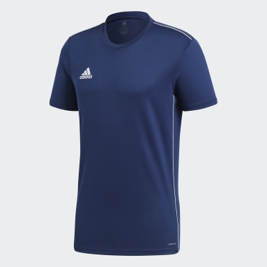 Camiseta de Entrenamiento Core 18 Azul Hombre Fútbol