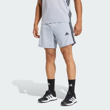 WORKOUT ESSENTIALS BASE 3 STRIPES WOVEN 쇼츠