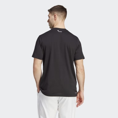 AEROREADY Tennis Graphic T-skjorte Svart