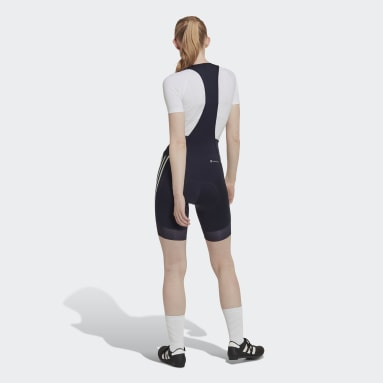Shorts Bretelle Padded Cycling Bib Azul Mulher Ciclismo