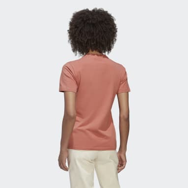 Frauen Originals adicolor Classics Trefoil T-Shirt Braun