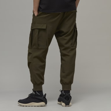 Pants Cargo Y-3 Classic Sport Uniform Cuffed Negro Hombre Y-3