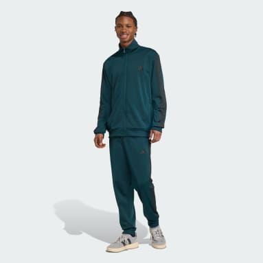 Fato de Treino em Tricô 3-Stripes Sportswear Basic