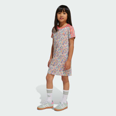 adidas Originals × Liberty London Tシャツワンピース キッズ