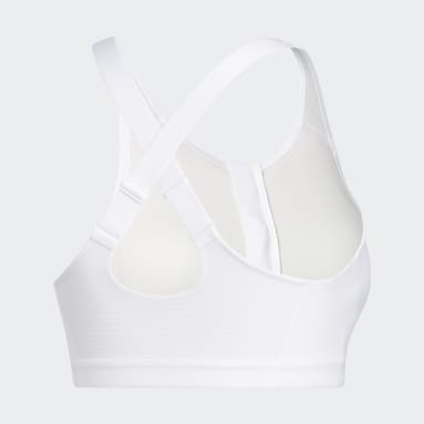 Women Yoga White Ultimate Bra