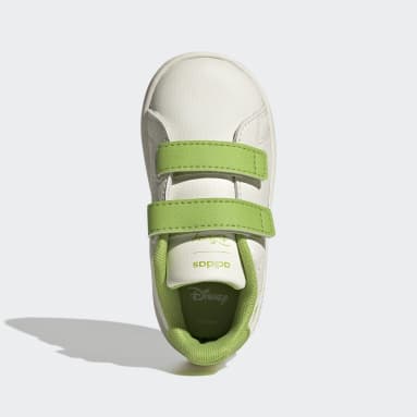 Tenis adidas x Disney Advantage Muppets Cierre por Contacto Blanco Niño Sportswear