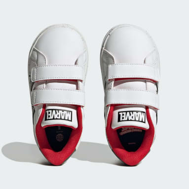 Infant & Toddler Essentials White adidas Grand Court x Marvel Spider-Man Shoes Kids