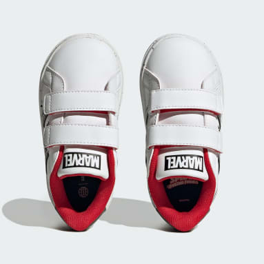 Sapatilhas Spider-Man Grand Court adidas x Marvel – Criança Branco Criança Sportswear