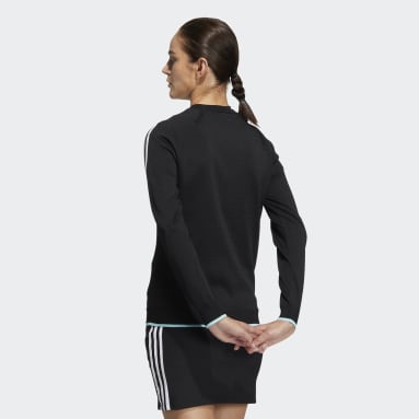 Women Golf Black 3S 긴팔 풀오버 스웨터