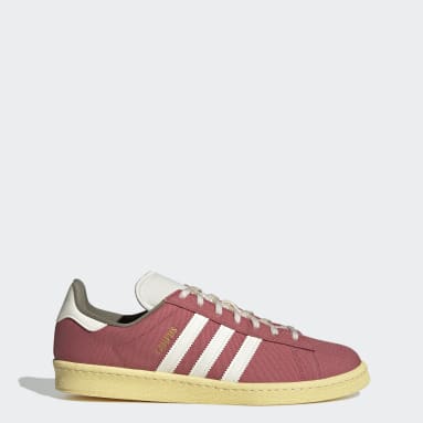 adidas campus red mens