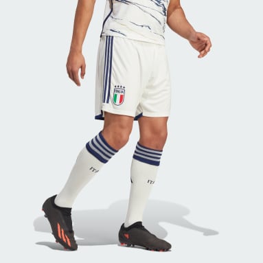 Männer Fußball Italien 23 Auswärtsshorts Weiß