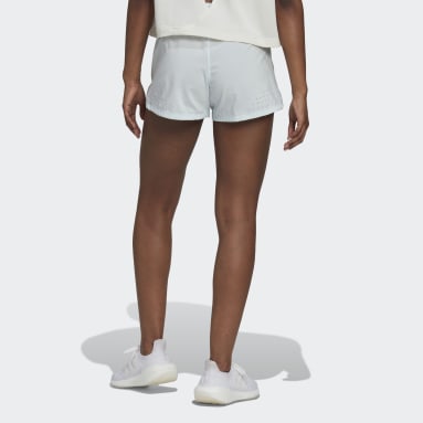Short Perforated Pacer Bleu Femmes Entraînement