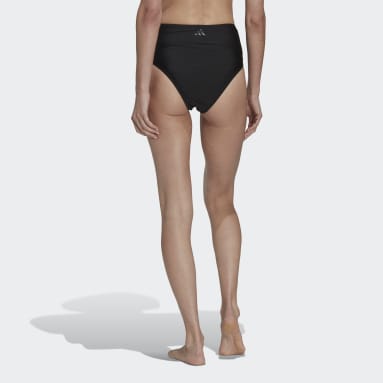 Slip bikini High-Waist Nero Donna Nuoto