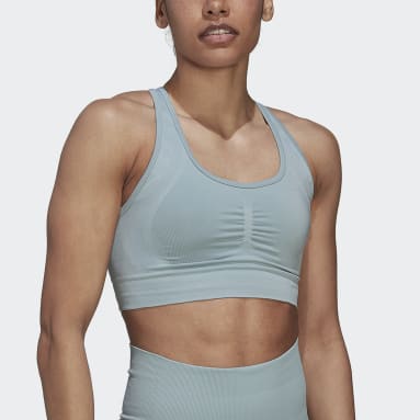 Top deportivo FORMOTION Sculpt - Soporte medio Plomo Mujer Training