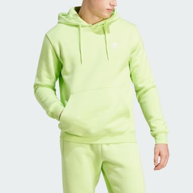 Polera con Capucha Trifolio Essentials Verde Hombre Originals