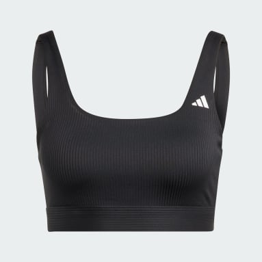 Top Treino Suporte Leve Canelado