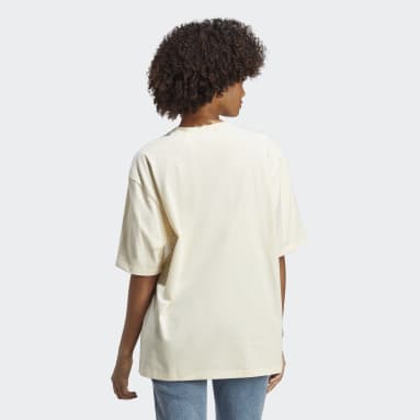 Women Originals White Oversized Tee