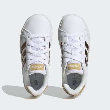 Scarpe Grand Court Sustainable Lace Bianco Bambini Sportswear